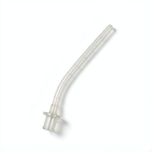 Disposable rectal administration tube, soft clear PVC with smooth rounded tip, unpackaged