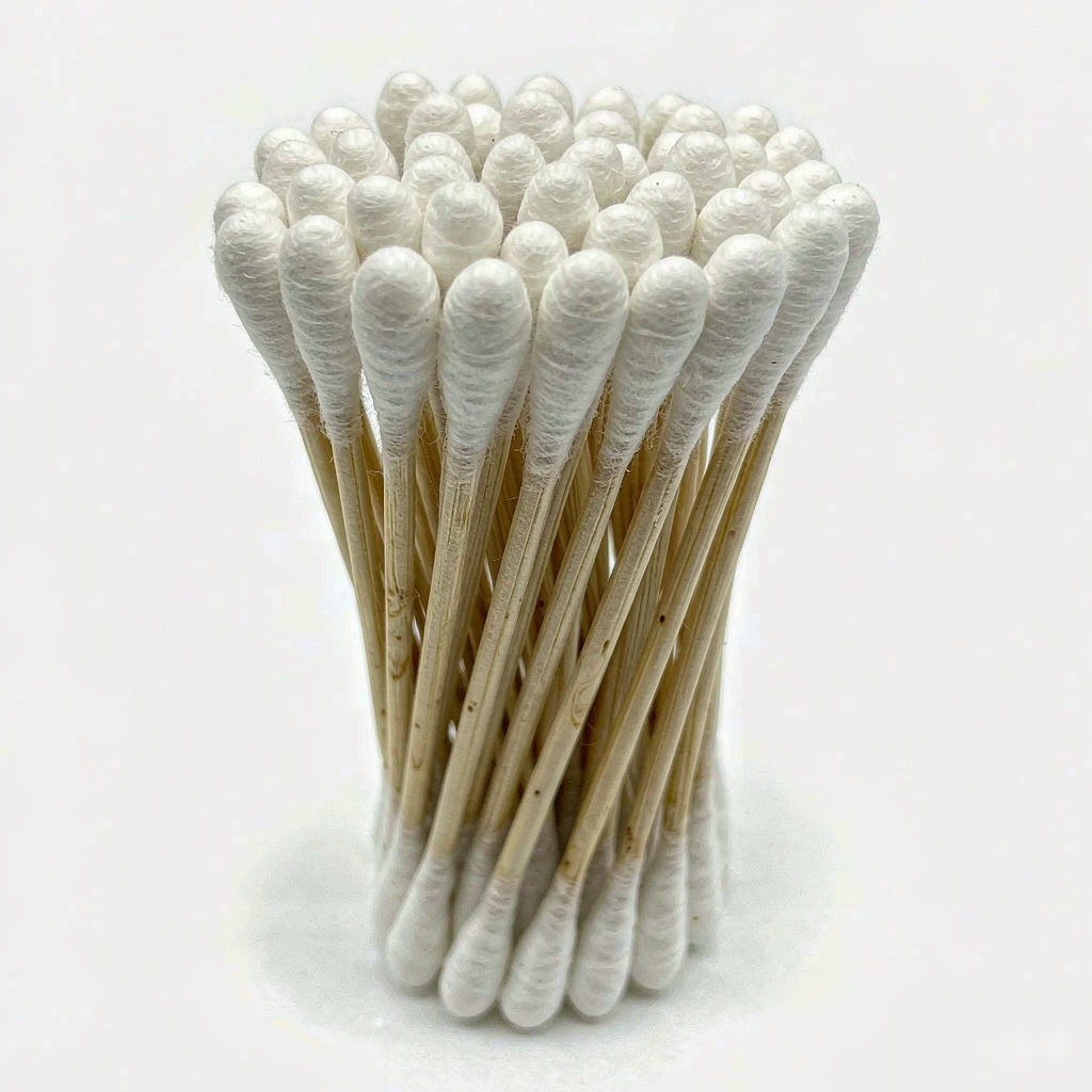 Sterile Cotton-Tipped Applicators (Wooden Shaft)
