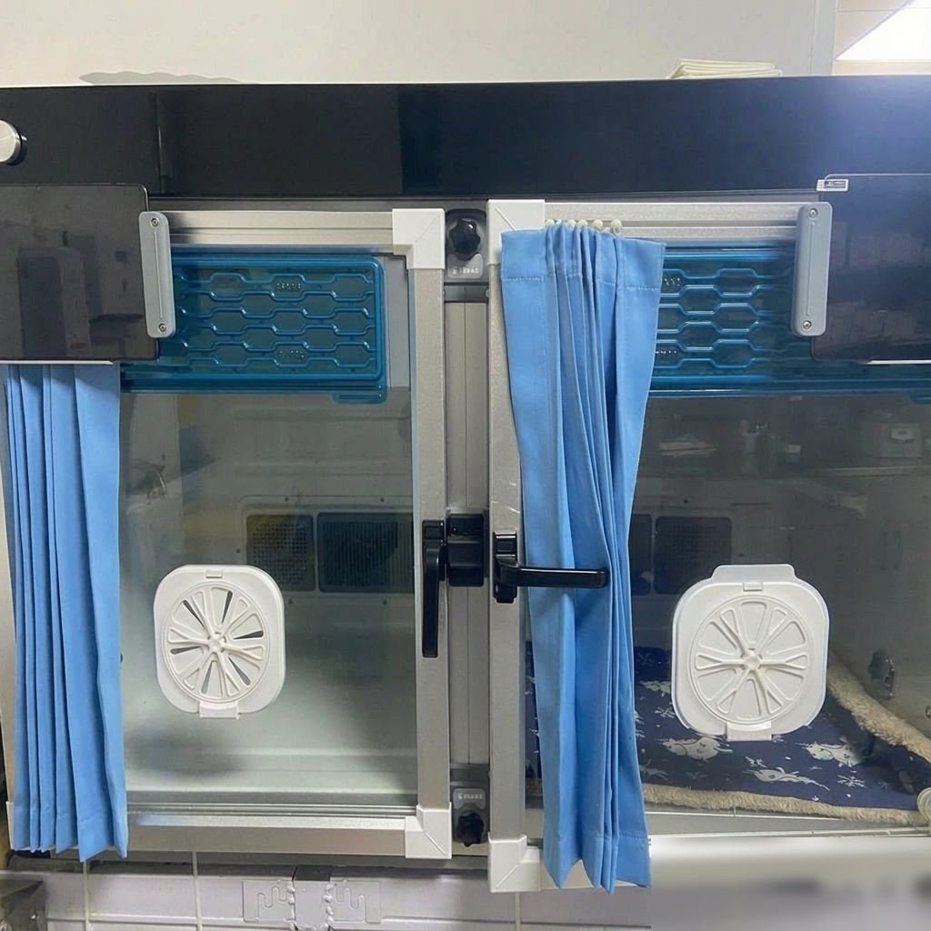 Veterinary ICU Pet Ward Cabin (Dual-Unit)