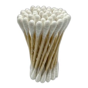 Sterile Cotton-Tipped Applicators (Wooden Shaft)